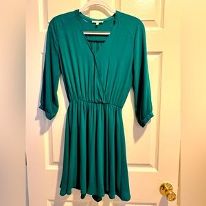 Boutique Green minidress.  Size small.